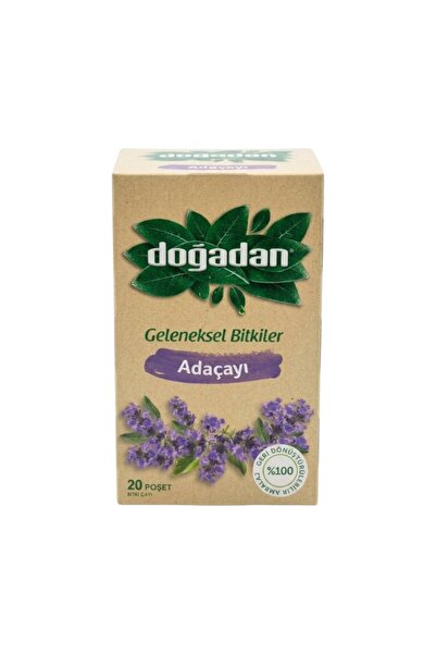 jherb Doğadan Adaçayı Traditional Sage Tea – 20 Bags