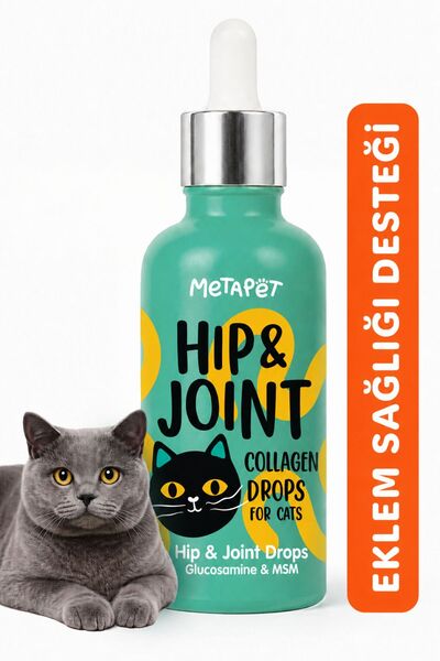 Metapet Kediler için Eklem Sağlığı Destekleyici, Güçlendirici, Glukozamin Vit...