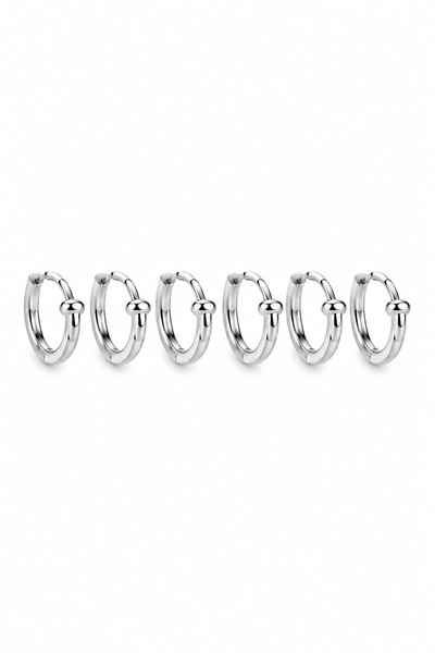 Jack Ferrero Women's 3 Pairs 6 Pieces Set Earring Set