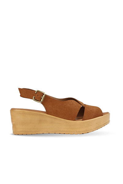 BUENO Taba Alf Suede Women's Wedge Heeled Sandals