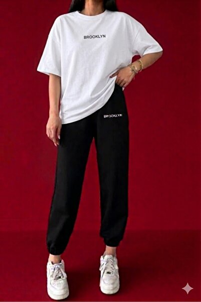 SILATU Brooklyn Printed Tracksuit T-Shirt Set