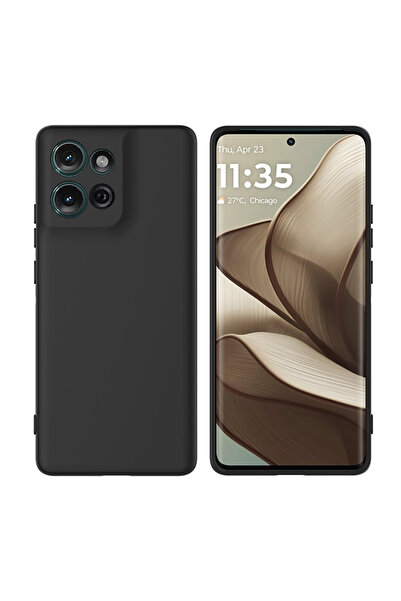 O Ozone Silicone Case for Motorola Moto G75 | Full Body Silky Soft Touch Shoc...