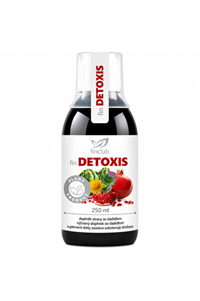 Finclub Detoxis fine food supplement, 250 ml, 9 plant extracts with magnesium...
