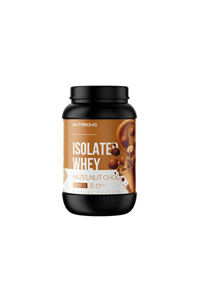 Nutriking İzole Whey 2100G 70 Servis Protein Tozu Hazelnut Aromalı