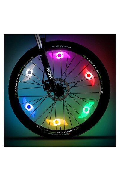 OEM Set Lumini/LED pentru Bicicletă, Multicolor, Vizibilitate și Siguranță pe...