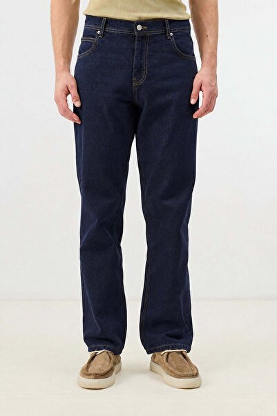 Antioch Lacivert Regular Fit Erkek Jean