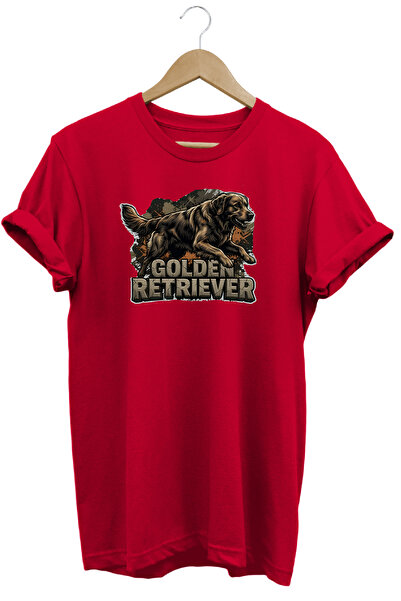 WİDİ Unisex Basset Hound Printed T-Shirt - Hunter Dogs Series Crew Neck Cotto...