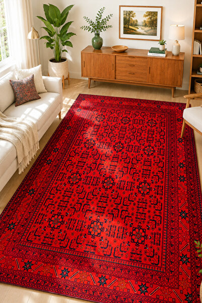 Chilai Home Age Makinede Yıkanabilir Kaymaz Taban Leke Tutmaz Dijital Salon H...