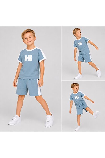 Babyy Look Boy's Bottom Top Summer Suit