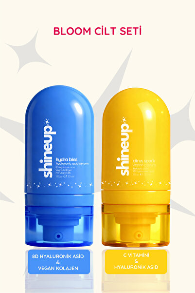 Bloom Cilt Seti Hyalüronik Asit Serum C Vitamini Serumu