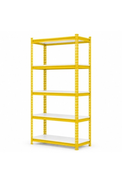 Handlekraft Raft metalic de depozitare cu 5 polițe, 1830x900x580mm, asamblare...