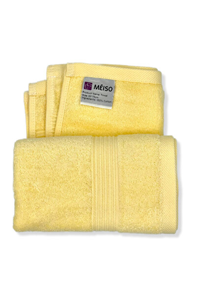 MEİSO Prosop PREMIUM din Bumbac 100% MĚISO 35x75 cm cu Model Jacquard – Absor...