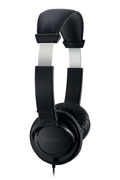 KENSINGTON Căști Hi-Fi cu fir USB-C și microfon, anulare a zgomotului, negre