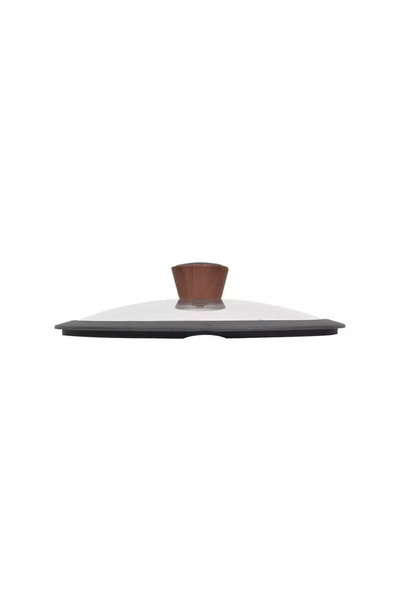 Estia Home Art Γυάλινο Καπάκι Πυράντοχη Πέτρα Έστια 26εκ.
