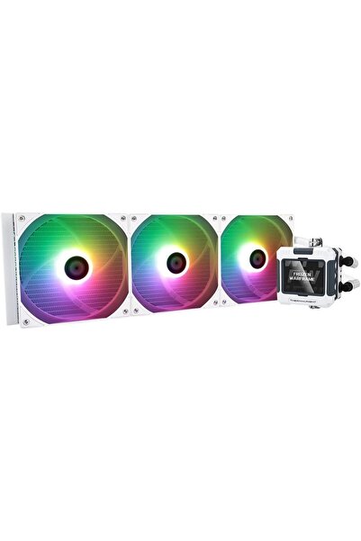 ThermalRight مبرد وحدة المعالجة المركزية السائل فروزن وارفريم 420 ARGB (أبيض)