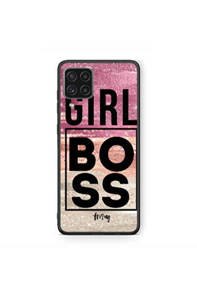 Other Samsung A12 Girl boss friday Black Glossy Θήκη