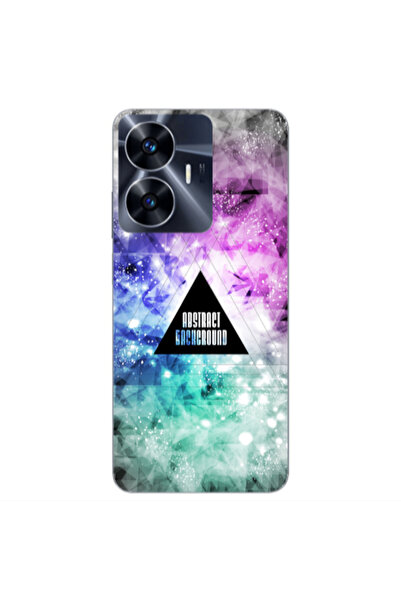 Other Realme Note 50 Abstract Transparent Silicone TPU Θήκη