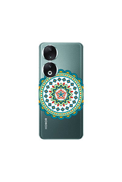 Other Honor 90 5G Mandala D11 Transparent Silicone TPU Θήκη