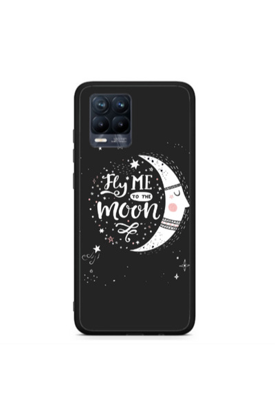 Other Realme 8 Fly me Black Glossy Θήκη