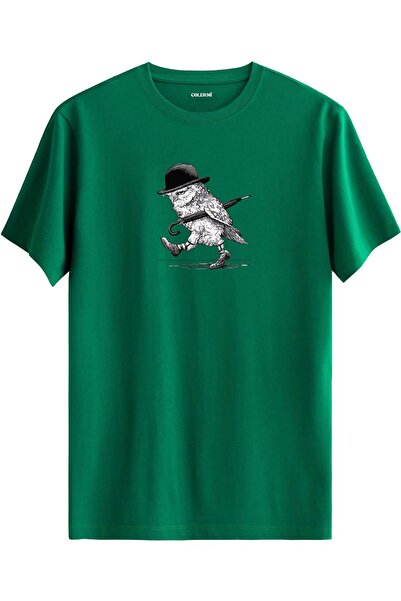 Colermi Owl with Hat T-Shirt