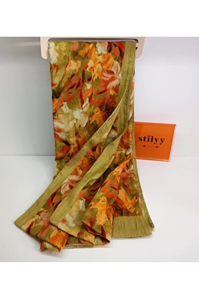 stilyy Bamboo Kraş Shawl Yeşilvadi