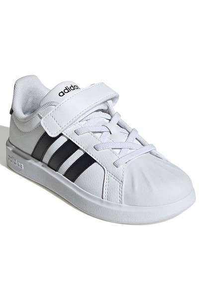 adidas Streettalk El C Orthopedic Children's Sports Shoes White-Black