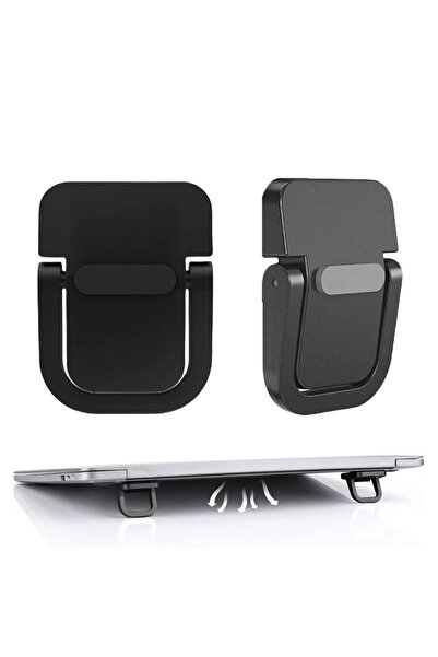 nelerbulurum Tüm Laptoplara Uyumlu Katlanabilir Metal Laptop Yükseltici Stand...