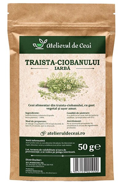 atelierul de ceai Ceai de iarbă de traista-ciobanului