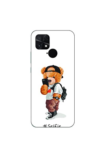 OEM Case compatible with Xiaomi Poco C40 Silicone Gel Tpu Pattern Bear Teddy ...