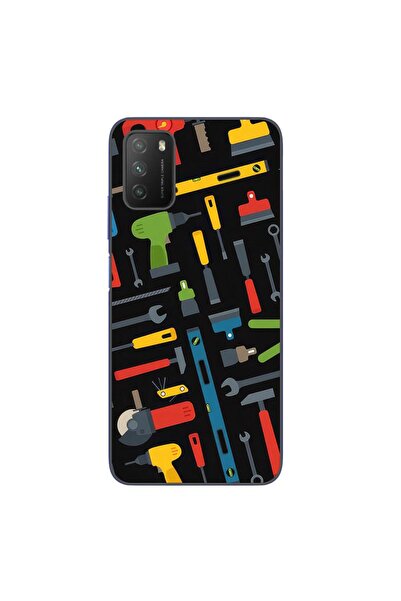OEM Husa compatibila cu Xiaomi Poco M3 Silicon Gel Tpu Model Unelte Pattern
