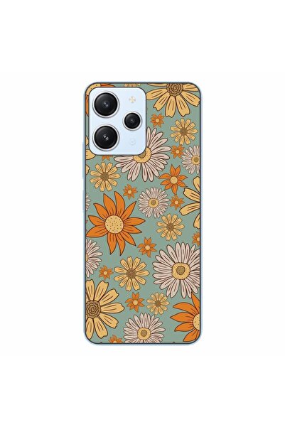 OEM Husa compatibila cu Xiaomi Redmi 12 4G Silicon Gel Tpu Model Vintage Meadow