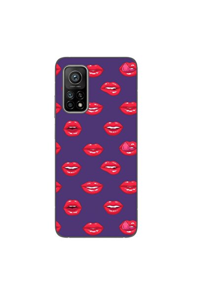 OEM Case compatible with Xiaomi Mi 10T Pro 5G Silicone Gel Tpu Lips Pattern
