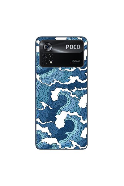 OEM Case compatible with Xiaomi Poco X4 Pro Silicone Gel Tpu Crazy Waves Pattern