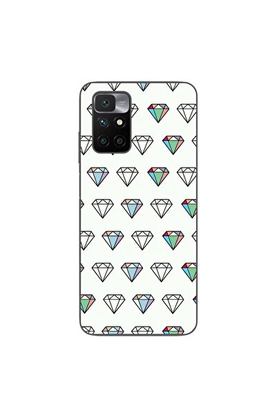 OEM Case compatible with Xiaomi Redmi 10 Silicone Gel Tpu Model Diamonds Patt...