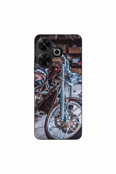 OEM Case compatible with Xiaomi Redmi 13 4G Silicone Gel Tpu Model Harley Garage