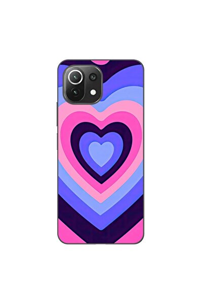 OEM Case compatible with Xiaomi Mi 11 Lite, Mi 11 Lite 5G Silicone Pattern Po...