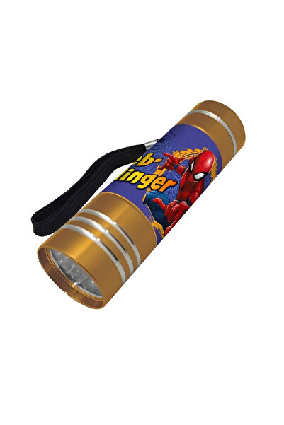 SPIDERMAN Спайдър-Мен Златен LED фенер Отмъстителите