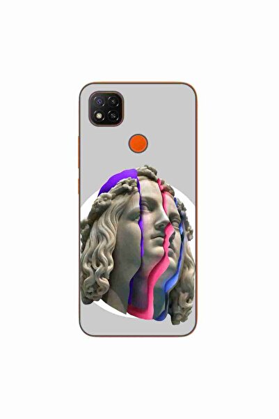 OEM Husa compatibila cu Xiaomi Redmi 9C, 9C NFC Silicon Gel Tpu Model Neon Ruins
