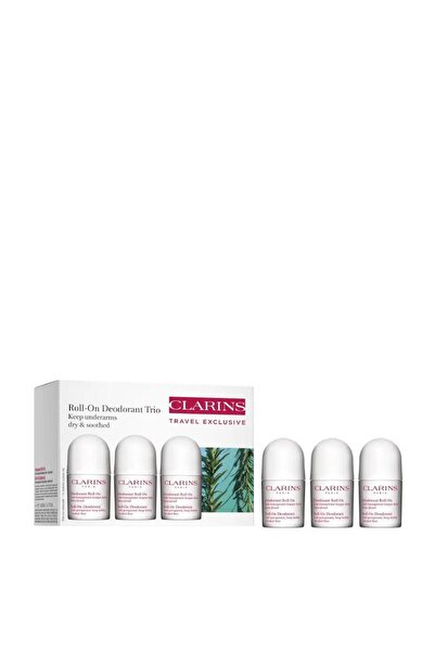 Clarins Σετ Top Bottom 3x Ανδρικό Αντιιδρωτικό Roll-on 50 ml - Ταξιδίου