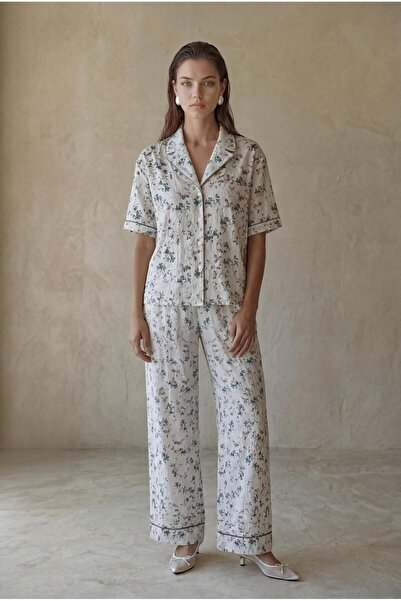 Pierre Cardin Viscose Short Sleeve Women's Pajama Set - Lx.26224
