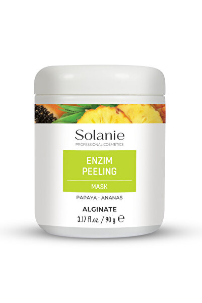 Solanie Mască exfoliantă enzimatică profesională – 18 tratamente – 90 g –