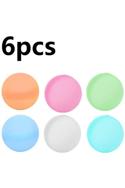 Choice5 6pcs 6-60PCS Reusable Water Balloons Toys Quick Fill Sealing Water Bo...