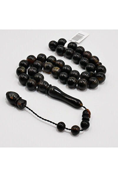 genernic Turtle Shell Style Misbaha 33 Beads, 35g, Round Prayer Beads, 10.5mm...