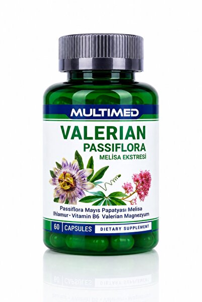 Multimed Valerian Complex – Valerian, Passiflora, Melisa, Ihlamur & Mayıs Pap...