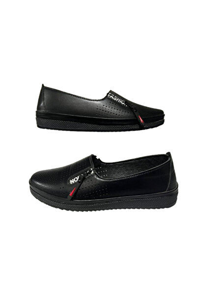 Ayzen - Women's Black Orthopedic Sole Casual Stylish Shoes