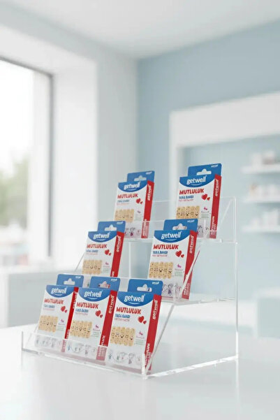 Miniso لاصقات جيتويل موتلوبك للجروح - 15 قطعة بتصميم ملون ومزخرف