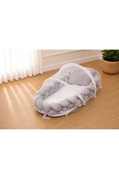 Gemnest Accessories Portable Baby Crib with Mosquito Net and Padded Edges for...