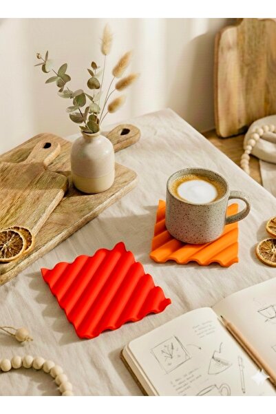 Gamy Crafts Set of 2 Aesthetic Wavy Coasters |   Modern Pinterest Coasters | ...
