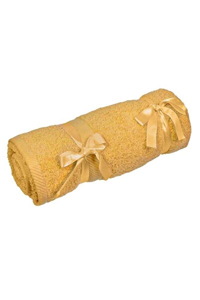 OEM Prosop de Mână din Bumbac, Galben, Absorbant și Moale, 50 x 30