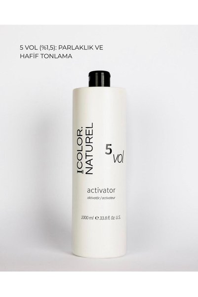 ICOLOR NATURAL Oksidan 5 Volume %1,5 YENİ AMBALAJ